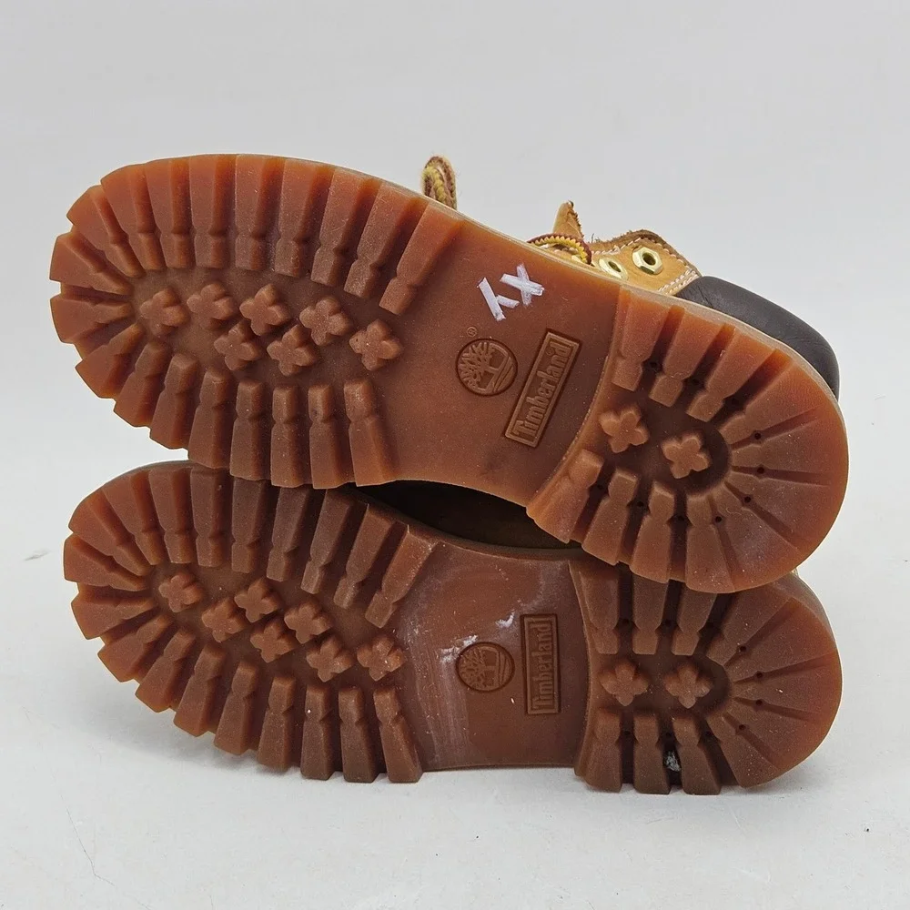 Timberland 12809 Toddler 12M Wheat Nubuck Leather 6 Inch Premium Waterproof Boot